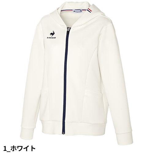 美品✳️lecoq sportif『ルコック スポルティフ テニスパーカー』白 M ジャージ トレーニングウェア 介護服 メンズ レディース 男女兼用