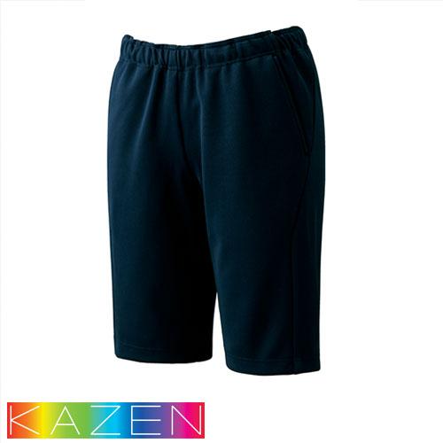 ハーフパンツ 短パン ズボン KZN837 KAZEN カゼン ジャージ 膝丈 介護 