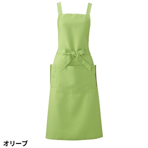 メール便対応】エプロン 前掛 KAZEN カゼン 胸当てエプロン X型 たすき