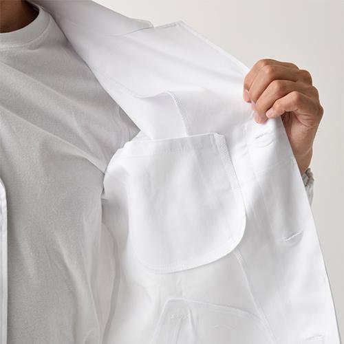 セブンユニフォーム 業務用 厨房服 調理服 葛城コート 長袖 AA310-6