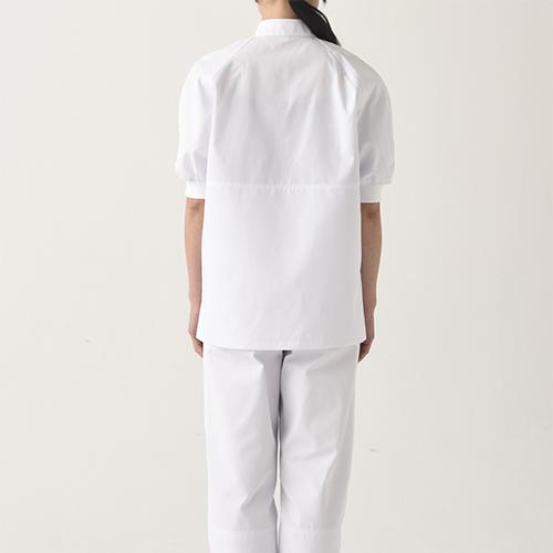 爆買 白衣 衛生衣 抗菌 コート 半袖 男女兼用 セブンユニフォーム