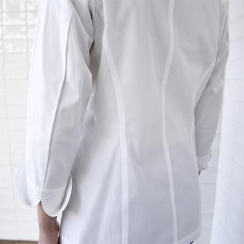 セブンユニフォーム 業務用 厨房服 調理服 超長綿コックコート 長袖