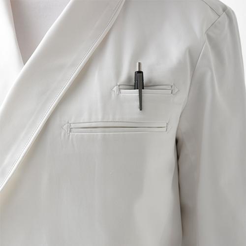 セブンユニフォーム 業務用 厨房服 調理服 和ドレスコート 長袖 BA1043