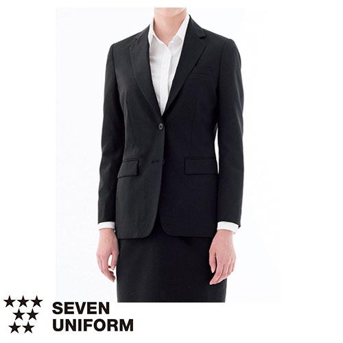 ジャケット 制服 ユニフォーム スーツ セブンユニフォーム ジャケット(2つボタン)[女] DD2750-9 飲食店 フォーマル レディース ホテル レストラン ブライダル おしゃれ かっこいい セブンユニフォーム 業務用 フォーマル 2つボタン ジャケット DD2750