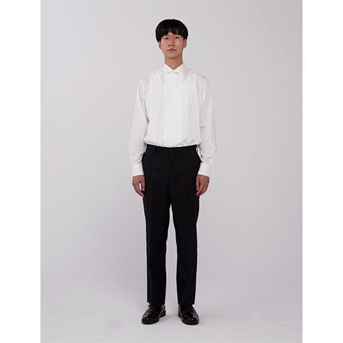 セブンユニフォーム 業務用 フォーマル ノータックスラックスパンツ