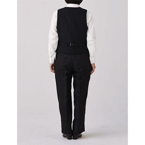 セブンユニフォーム 業務用 フォーマル ベスト CJ4311 襟なしベスト