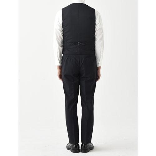 セブンユニフォーム 業務用 フォーマル ベスト CJ4317 襟なしベスト