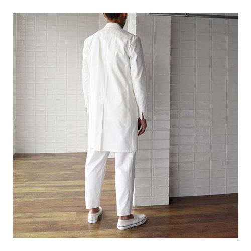 セブンユニフォーム 業務用 上着 白衣 長袖 QA7338 ホールスタッフ