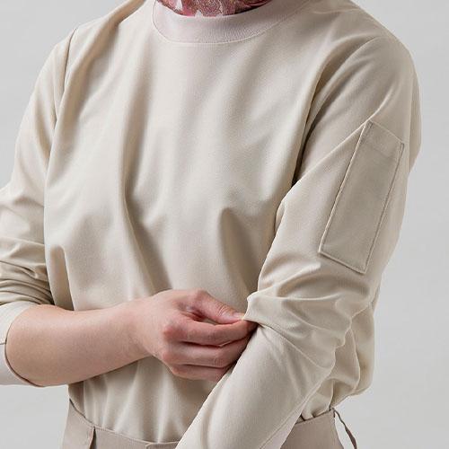 セブンユニフォーム Tシャツ ニットシャツ 長袖 クルーネック セブンユニフォーム Tシャツ ニットシャツ 長袖 クルーネック