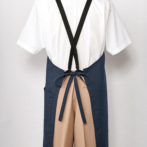 胸当てエプロン X型 たすき掛け クロス SBPU-2004 サーヴォ Servo 本屋