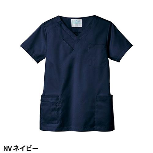 メール便対応】スクラブ 白衣 医療 半袖 ST404 サーヴォ Servo 男女