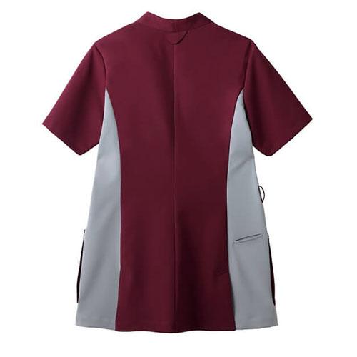 ケーシー ジャケット レディース MJAL-1804 サーヴォ Servo 半袖 医療用 診察衣 病院 リハビリ 制服 医者 女医 看護師 ナース おしゃれ 可愛い｜mamoru-k｜03