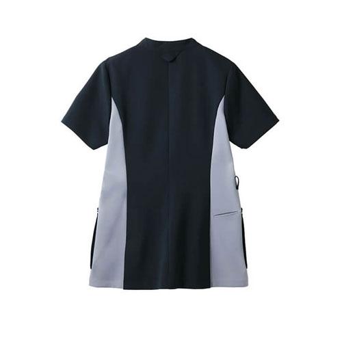 ケーシー ジャケット レディース MJAL-1804 サーヴォ Servo 半袖 医療用 診察衣 病院 リハビリ 制服 医者 女医 看護師 ナース おしゃれ 可愛い｜mamoru-k｜04