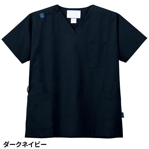 スクラブ 白衣 医療 7070SC FOLK 男女兼用 半袖 医師 看護師 ナース