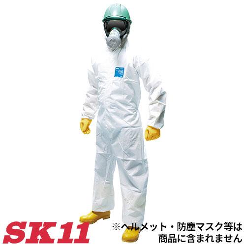安全用品 防護服 藤原産業 SK11 使い捨て式化学防護服 MG1500-M
