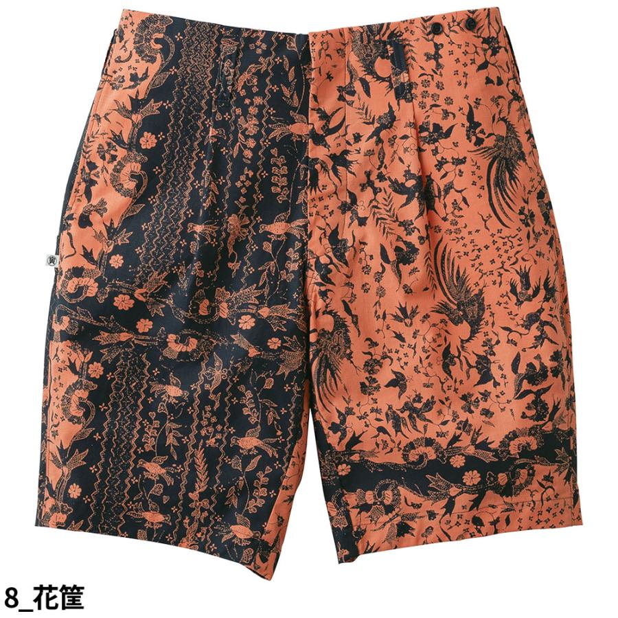 鳶服 祭 和柄 半股引 半だこ 寅壱 TORA ハーフパンツ（裏付） 2250-704