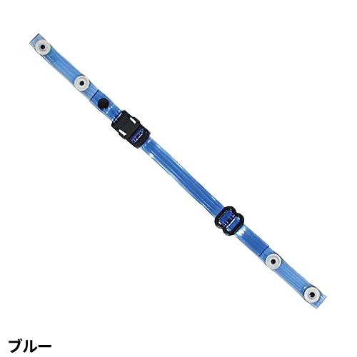 メール便対応】 ヘルメット あご紐 透明ビニール製 ワンタッチ式 下