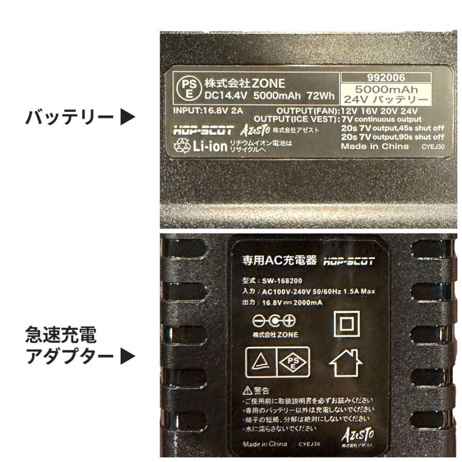 2026最新 ファンバッテリーセット CUC 中国産業 Di-VaiZ MAX.24V