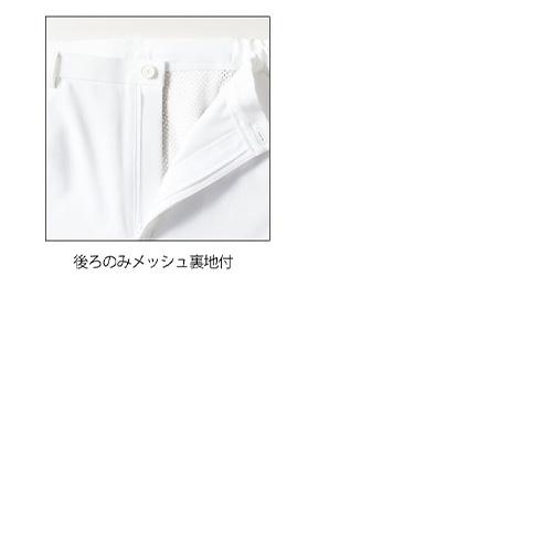 スクラブ 白衣 上下セット 白パンツ MIZUNO ミズノ メンズ 半袖 医療