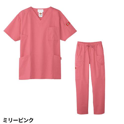 白衣 上下セット(7033SC+5017SC) スクラブ パンツ ディッキーズ