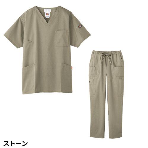 白衣 上下セット(7033SC+5017SC) スクラブ パンツ ディッキーズ