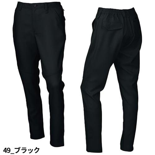 [新品] パーマネントユニオン SCRAP 3/4 PANTS ブラック M 作業服 上下セット 秋冬 ストレッチ 作業着 32683 31683 パンツ