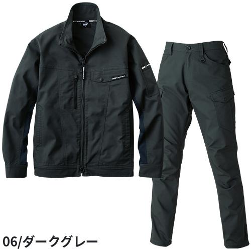 作業ウェア PUMA 作業着 上下セット 秋冬 ストレッチ ジャケット 作業ウェア PUMA 作業着 上下セット 秋冬 ストレッチ ジャケット