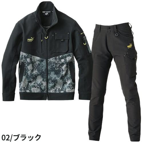 作業ウェア PUMA 作業着 上下セット 秋冬 ストレッチ ジャケット 作業ウェア PUMA 作業着 上下セット 秋冬 ストレッチ ジャケット