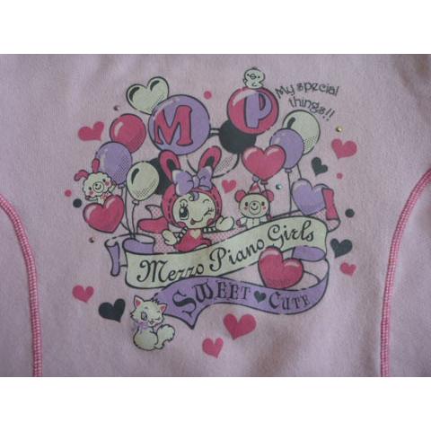 メゾピアノ ジュニアメゾピアノジュニア Mezzo Piano Junior アウトレット 子供服 女の子 ベリーちゃん トレーナー スウェット S 140cm 長袖 ピンク 春 秋 3 I 子供服マナマナキッズ ベビー服 通販 Yahoo ショッピング