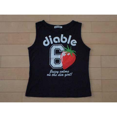 DIABLE De NUBILE bebe ベベ 子供服 女の子 女児 タンクトップ 夏 2サイズ 約 150cm ★3 キッズ ジュニア  ガールズ 古着 子ども服 子供 子ども｜mana2