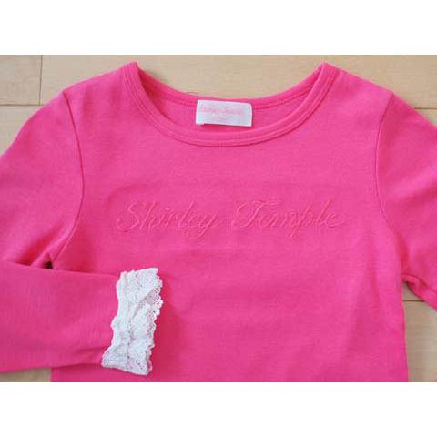 シャーリーテンプル　ピンク 長袖シャツ　110 新品タグ付き シャーリーテンプル ☆5 新品 未使用 shirley temple 子供服