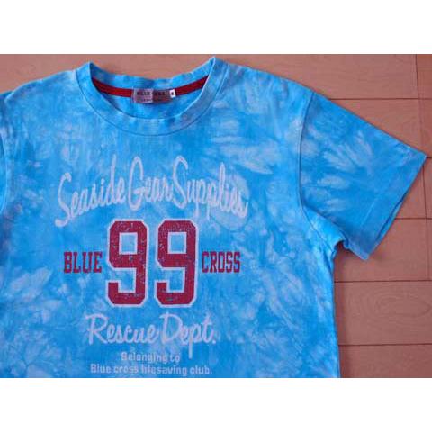 ブルークロス Blue Cross ボーイズ ジュニア 子供服 男の子 Tシャツ カットソー M 150cm 半袖 水色 ムラ染め 春 夏 2 トップス ボーイズ キッズ ジュニア I 子供服マナマナキッズ ベビー服 通販 Yahoo ショッピング