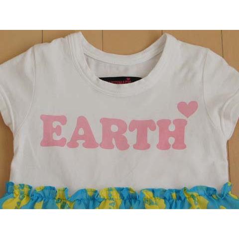 アースマジック EARTH MAGIC 子供服 半袖 ワンピース 女の子 女児  