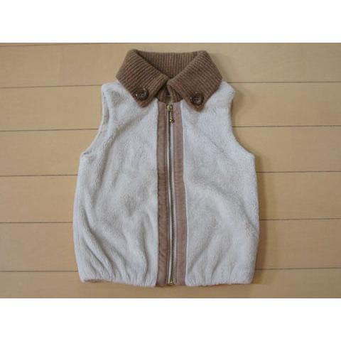 ファミリア Familiar 銀座サエグサ SAYEGUSA アウトレット 子供服 ベビー服 女の子 ジップアップ ベスト 18M 24M 約 80cm 90cm 3 茶 キッズ ベビー 子供服マナマナキッズ ベビー服 - 通販 - Yahoo ショッピング