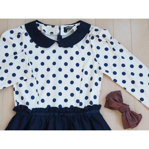 pom ponette ジュニア ワンピース L 160cm 長袖