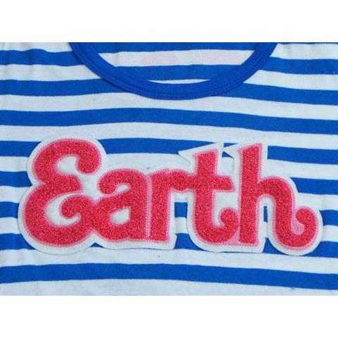 EARTH 　Tシャツ　パンツ　パイル地　アース　海外子供服 EARTHMAGIC（アースマジック） アウトレット 子供服 女の子 Tシャツ