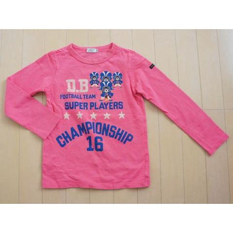 ダブルb ミキハウス アウトレット Miki House 130cm 子供服 男の子 男児 Tシャツ ロンt ティーシャツ プルオーバー カットソー 長袖 ピンク アメフト柄 春 秋 3 I 子供服マナマナキッズ ベビー服 通販 Yahoo ショッピング