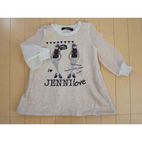 ユーズド ジェニィラブ jenni love 子供服 女の子 100cm 長袖