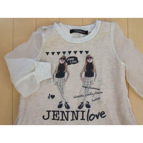 ユーズド ジェニィラブ jenni love 子供服 女の子 100cm 長袖