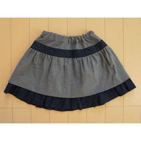 ファミリア familiar アウトレット 子供服 女の子 100cm スカート 