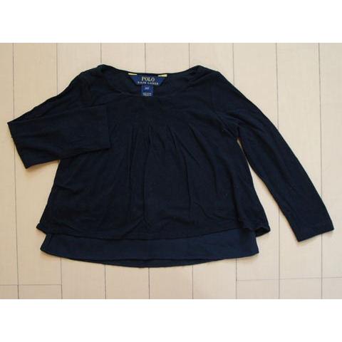ポロ ラルフローレン キッズ Polo Ralph Lauren アウトレット 子供服 女の子 2歳 約 90cm ベビー服 長袖 プルオーバー カットソー 黒 無地 春 秋 3 トップス I 子供服マナマナキッズ ベビー服 通販 Yahoo ショッピング