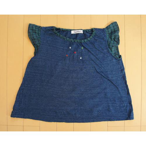 ファミリア familiar アウトレット 子供服 女の子 120cm 半袖 Tシャツ  