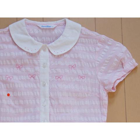 ファミリア familiar アウトレット 子供服 女の子 140cm 半袖