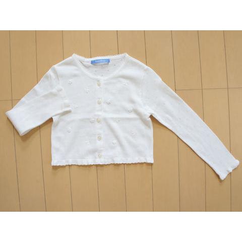 familiarワンピース　カーディガンセット 100cm ファミリア familiar アウトレット 子供服 女の子 100cm 長袖