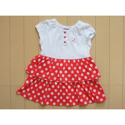 ミキハウス アウトレット Miki House Mikihouse 子供服 女の子 90cm ベビー服 半袖 ワンピース 白 赤 水玉 ウサコちゃん 春 夏 4 ガールズ 女児 キッズ ベビ I 子供服マナマナキッズ ベビー服 通販 Yahoo ショッピング