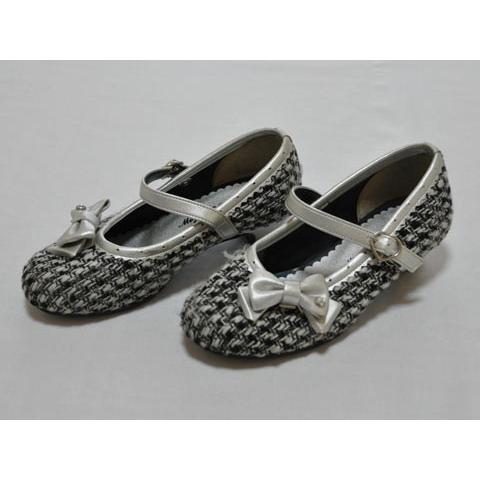 メゾピアノ Mezzo Piano アウトレット 子供服 女の子 18cm 靴 くつ シューズ 黒 白 シルバー ストラップ 秋 冬 2 ガールズ 女児 キッズ ユーズド リサイクル I 子供服マナマナキッズ ベビー服 通販 Yahoo ショッピング