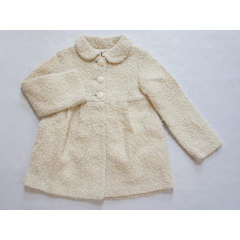 ベベ bebe 子供服 女の子 110cm コート 白 秋 冬 ☆3 アウター 冬服  