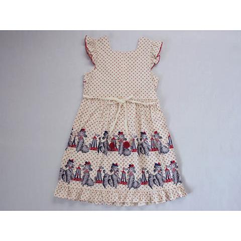 シャーリーテンプル　猫柄ワンピース　黒 シャーリーテンプル 猫柄ワンピース 黒 ♡2024.9.20発売♡New Arrival