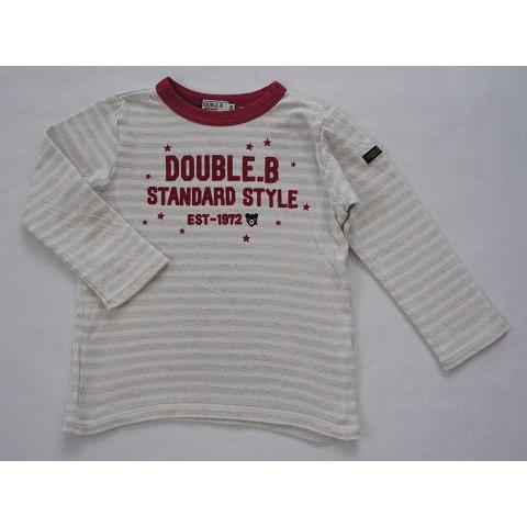ダブルB double-b ミキハウス miki house 子供服 男の子 100cm 長袖 