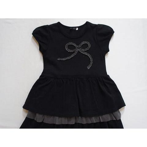 ベベ Bebe 子供服 女の子 110cm 半袖 ワンピース 黒 カットソー 春 夏 4 ガールズ 女児 キッズ 古着 子ども服 こども I 子供服マナマナキッズ ベビー服 通販 Yahoo ショッピング